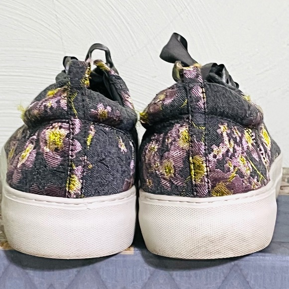 EUC J Brand J/SLIDES NYC floral print sneakers. Women’s size 10. - Picture 5 of 6